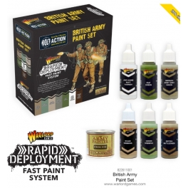 Bolt Action British Paint Set