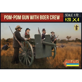 Strelets 188 Canon Pom-Pom avec servants Boer