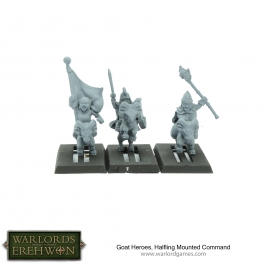 Halfling Goat Rider Heroes & Command