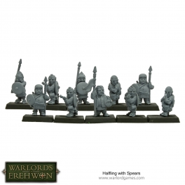 Halflings with Spears