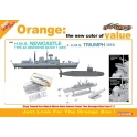 Cyber Hobby 7106 Destroyer britannique Type 42 HMS Newcastle + Sous-marin HMS Triumph