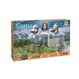 Italeri 6185 Coffret Chateau Guerre de 100 ans