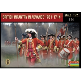 Strelets 230 Infanterie anglaise en marche 1701-1714