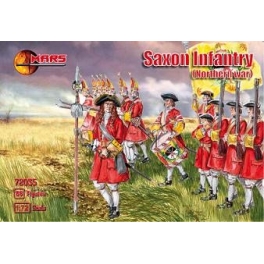 mars 72035 Infanterie saxonne18ème S. 'Guerre du nord'