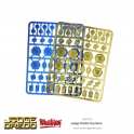 Warlord Games 659010001 Marqueurs pour le jeu Judge Dredd