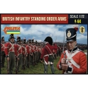 Strelets 201 - Infanterie britannique debout armes aux pieds