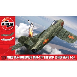 Airfix AX03091 Chasseur soviétique MiG-17F "Fresco" (Shenyang J-5)