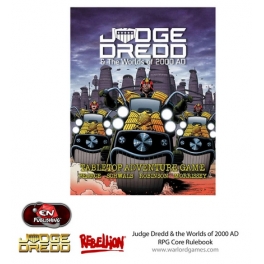 Warlord ENP2000 Judge Dredd & The Worlds of 2000 AD RPG Core Rulebook