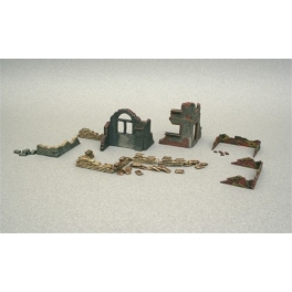 italeri 6087 Ruines de maisons n°1