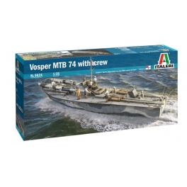 Italeri 5624 Vedette britannique Vosper MTB 74 avec équipage