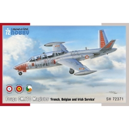 Special Hobby 72371 Fouga CM 170 Magister - Décos française, belge et irlandaise