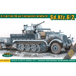 ACE 72567 Sd.Kfz.6/2 avec Flak 36 3,7cm sur chassis mZgKw 5t