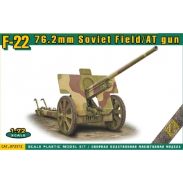 ACE 72572 Canon de campagne/anti-tanks soviétique F-22 76,2mm