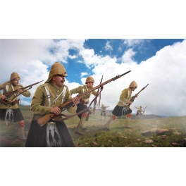 Strelets M139 Highlanders à l'attaque Guerre des Boers 1899-1902