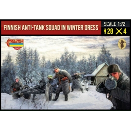 Strelets 246 Groupe anti-chars finlandais en tenue d'hiver