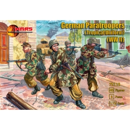 Mars 72119 Parachutistes allemands en uniforme tropical - Seconde Guerre mondiale