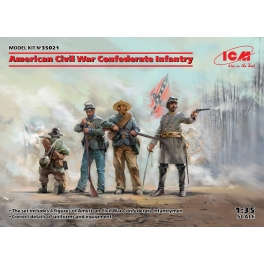 ICM 35021 Infanterie sudiste Guerre de Sécession