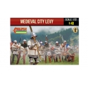 Strelets 248 Armée médiévale de bourg