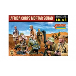 Strelets 280 Unité Afrika Corps avec mortier