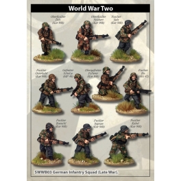 Artizan Designs SWWB03 - German Infantry (Late War)