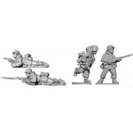 Artizan Designs SWW074 Late War German MG42 team (Winter)