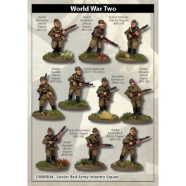 Artizan Designs SWWB04 Soviet Rifle Squad