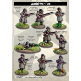 Artizan Designs SWWB11 Soviet Army Squad V