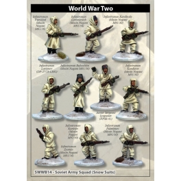 Artizan Designs SWWB14 Soviet Army Squad (Snow Suits)