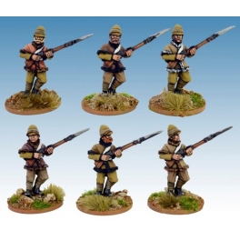 Artizan Designs NWF0015 British infantry in Poshteen Advancing