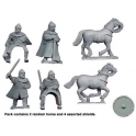 Crusader Miniatures DAS010 Saxon Personalities Harold & Tostig Godwinson