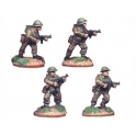 Crusader Miniatures WWB004 British Infantry with Thompson SMGs 
