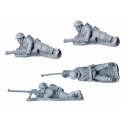 Crusader Miniatures WWB014 British BOYS ATR Teams (4)