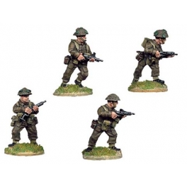 Crusader Miniatures WWB104 Late British Infantry with Sten SMG 
