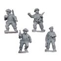 Crusader Miniatures WWB105 Late British Infantry Command 
