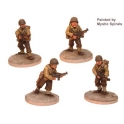 Crusader Miniatures WWU003 US Infantry with Thompson SMG