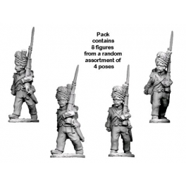 Crusader Miniatures RFH023 Napoleonic French - Grenadier Company in Bearskins