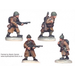 Crusader Miniatures WWF003 French LMG Teams 