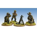 Crusader Miniatures WWG161 German Schutzen Firing 8cm Mortar