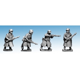 Crusader Miniatures WWG171 German Infantry in Greatcoats (Riflemen)