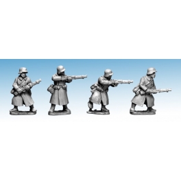Crusader Miniatures WWG172 German Infantry in Greatcoats II (Riflemen)