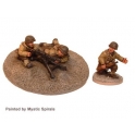 Crusader Miniatures WWU010 US .30Cal MMG & Crew (1MMG, 3 crew)