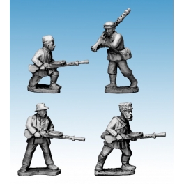 Crusader Miniatures WWP053 Partisans with Light Machine Guns