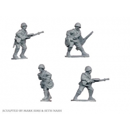 Crusader Miniatures WWR003 Russian LMG Teams (4 figs)