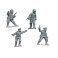 Crusader Miniatures WWR005 Russian Infantry Command