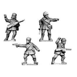 Crusader Miniatures WWR027 Russian Command Winter Uniform with fur hat
