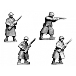 Crusader Miniatures WWR036 Russian Infantry in Greatcoats II