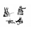 Crusader Miniatures WWR040 Russian HMG (Crew in Greatcoats)