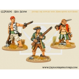 Crusader Miniatures CCP004 Pirates - Sea Scum