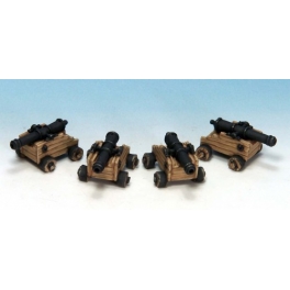 Crusader Miniatures CCP009 Ships Cannons