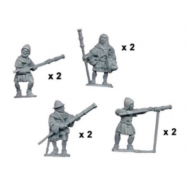 Crusader Miniatures MEH004 Handgunners